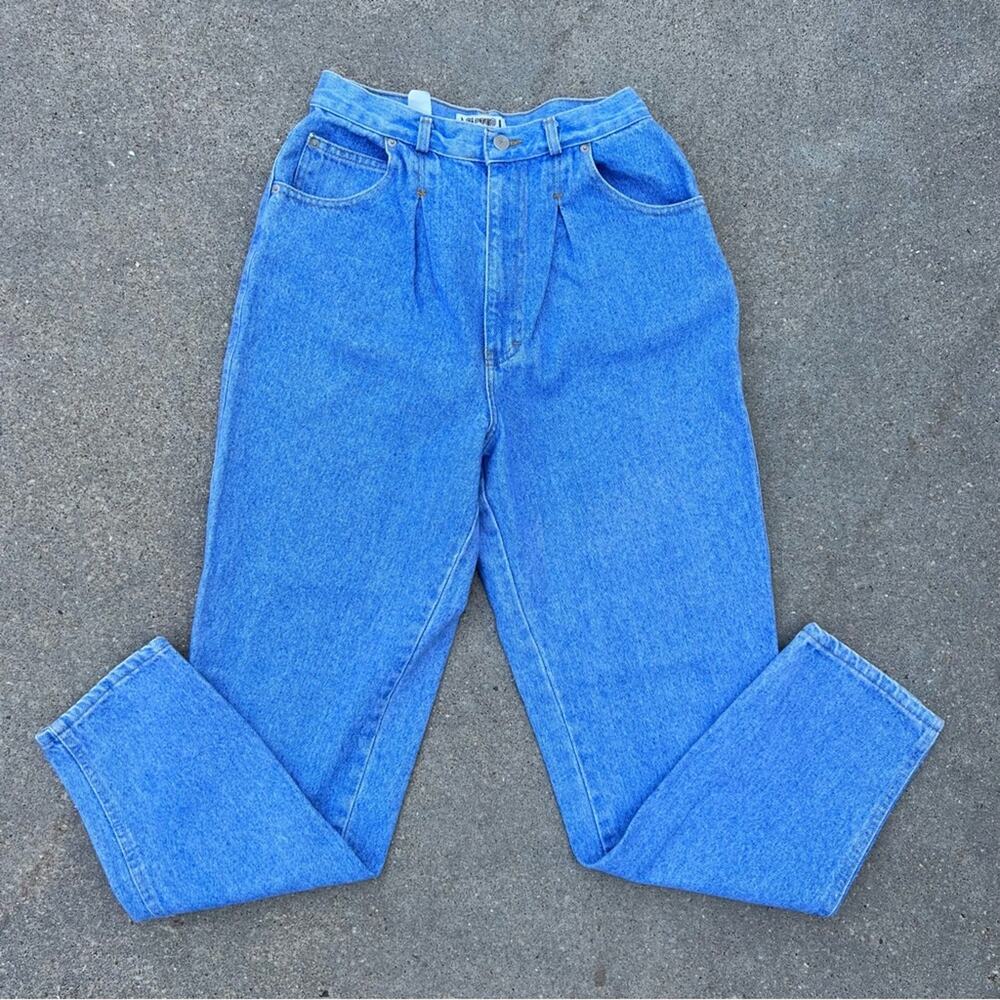 Vintage 90s Cactus jeans high rise pleated taper leg western style mom jeans
